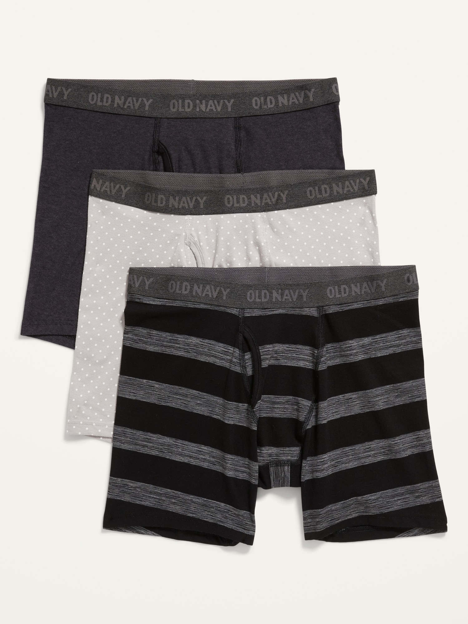 Old Navy Solid Jersey-Knit Men Black Underwear