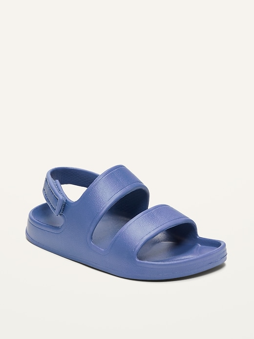 Image number 1 showing, Unisex EVA Double-Strap Sandals for Toddler (Partially Plant-Based)