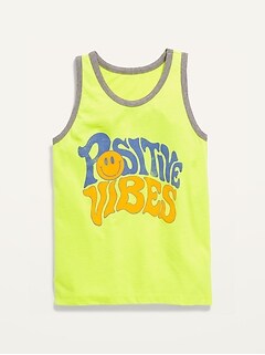 old navy graphic tank tops