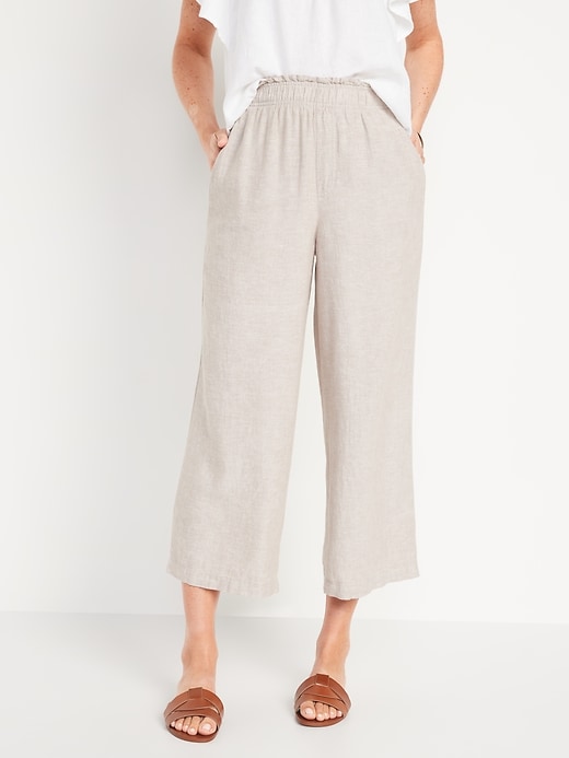 Women’s Linen Blend Pants  $14