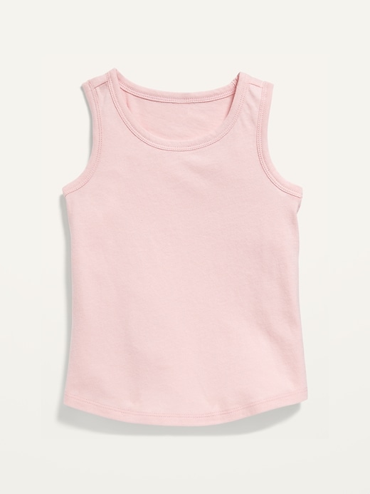 View large product image 1 of 1. Solid Tank Top for Toddler Girls