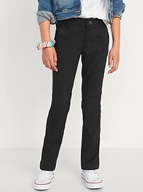 Skinny School Uniform Pants for Girls