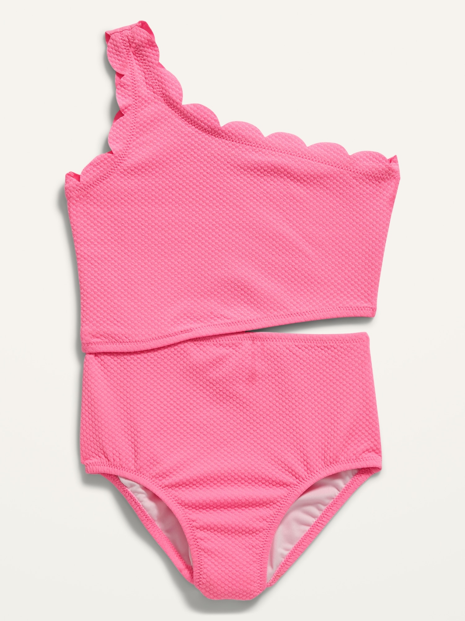 old navy pink swimsuit