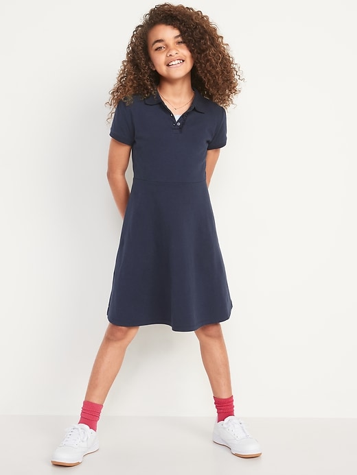 old navy polo uniform dress