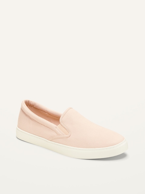 Canvas Slip-On Sneakers