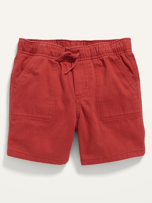 Old Navy Functional Drawstring Pull-On Workwear Shorts for Toddler Boys. 1