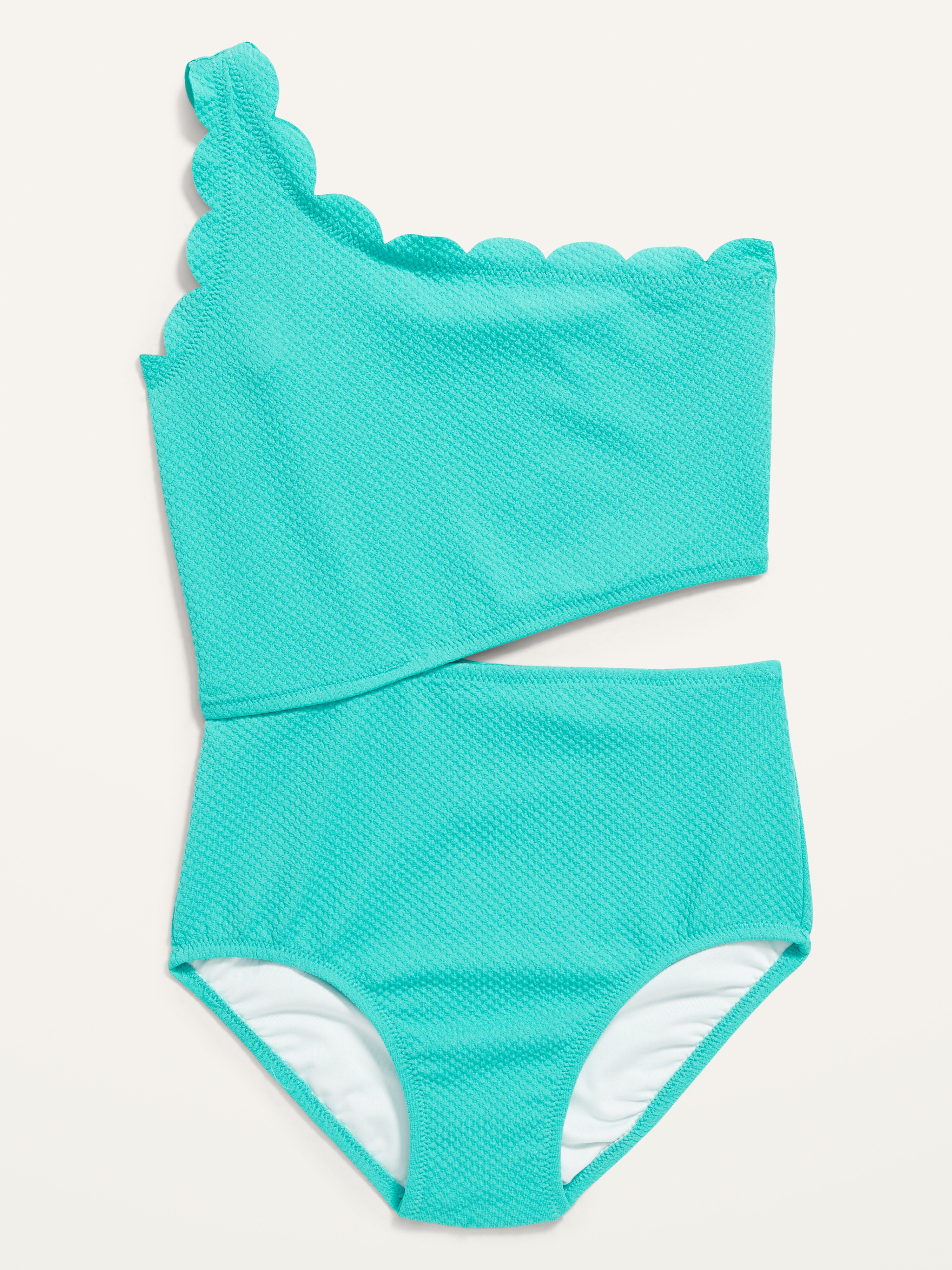 old navy scallop trim tankini