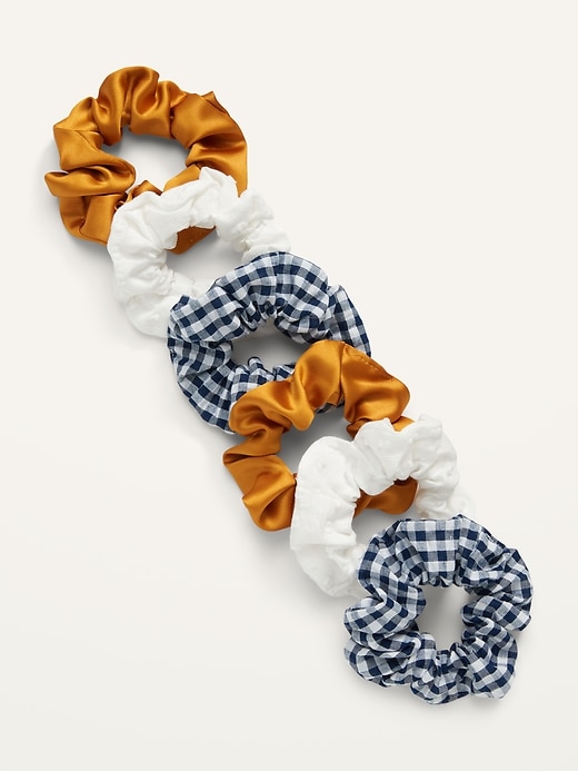 View large product image 1 of 1. Hair Scrunchies 6-Pack for Women