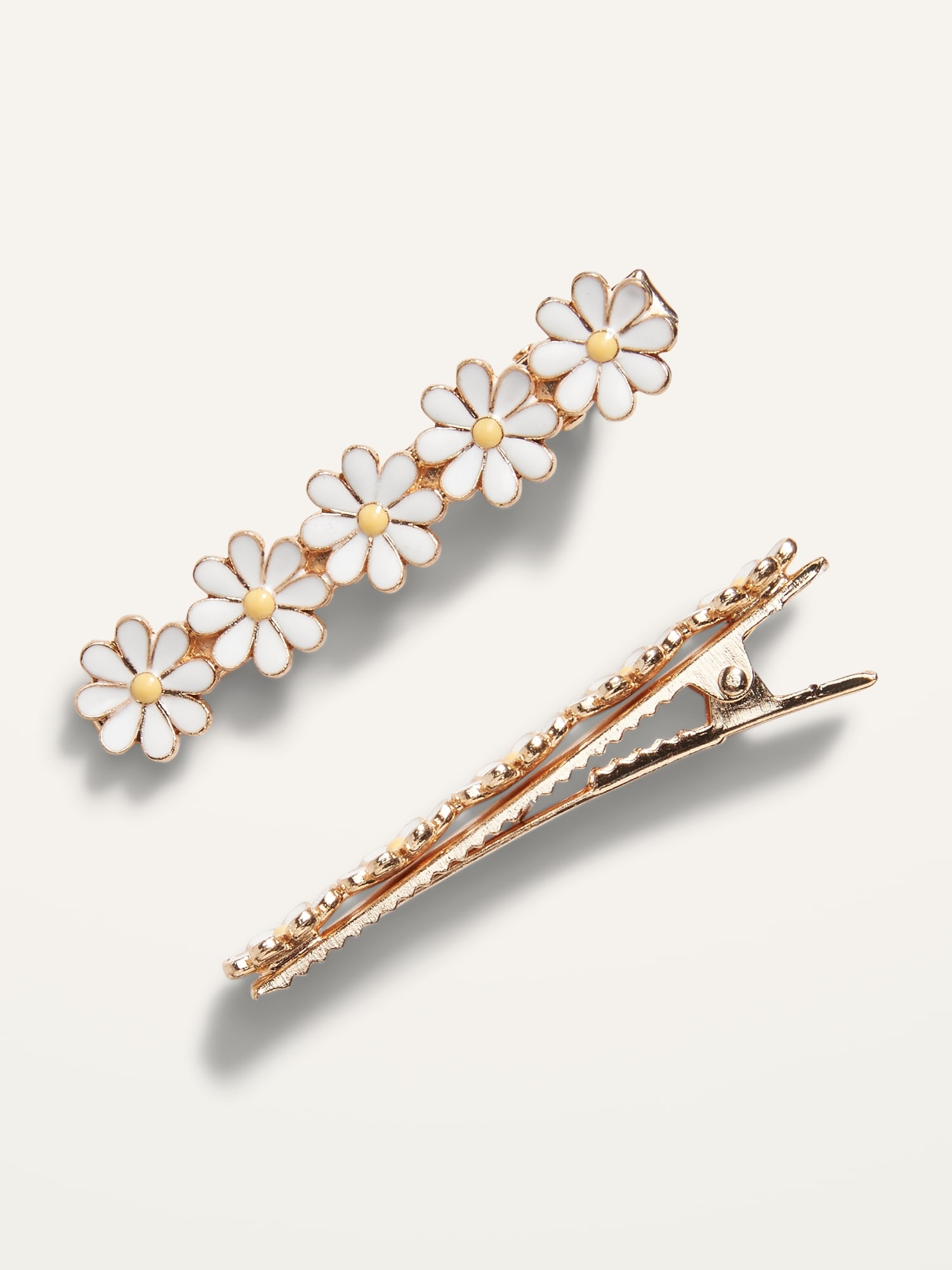 Daisy Flower Hair Clips - 2 Pack