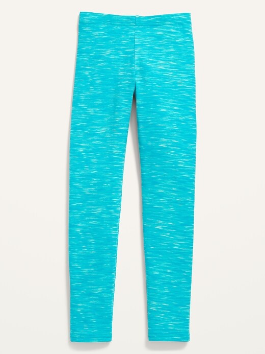 View large product image 1 of 1. Patterned Built-In Tough Full-Length Leggings for Girls