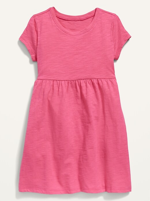 View large product image 1 of 1. Jersey-Knit Fit & Flare Dress for Toddler Girls