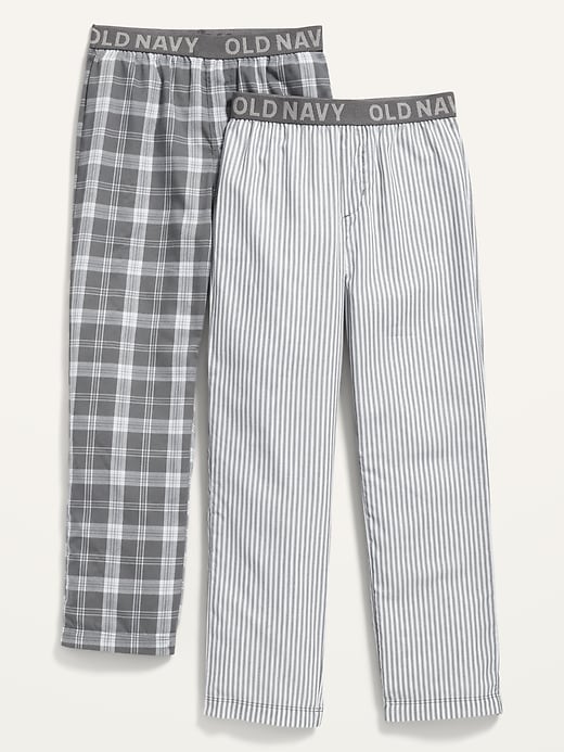 Old Navy Patterned Poplin Pajama Pants 2-Pack for Boys. 2
