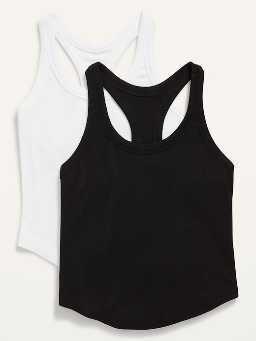 Old Navy - UltraLite Rib-Knit Cropped Tank Tops 2-Pack for Women