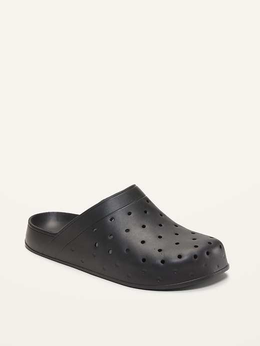 View large product image 1 of 3. Perforated EVA Slide Clog Shoes for Girls (Partially Plant-Based)