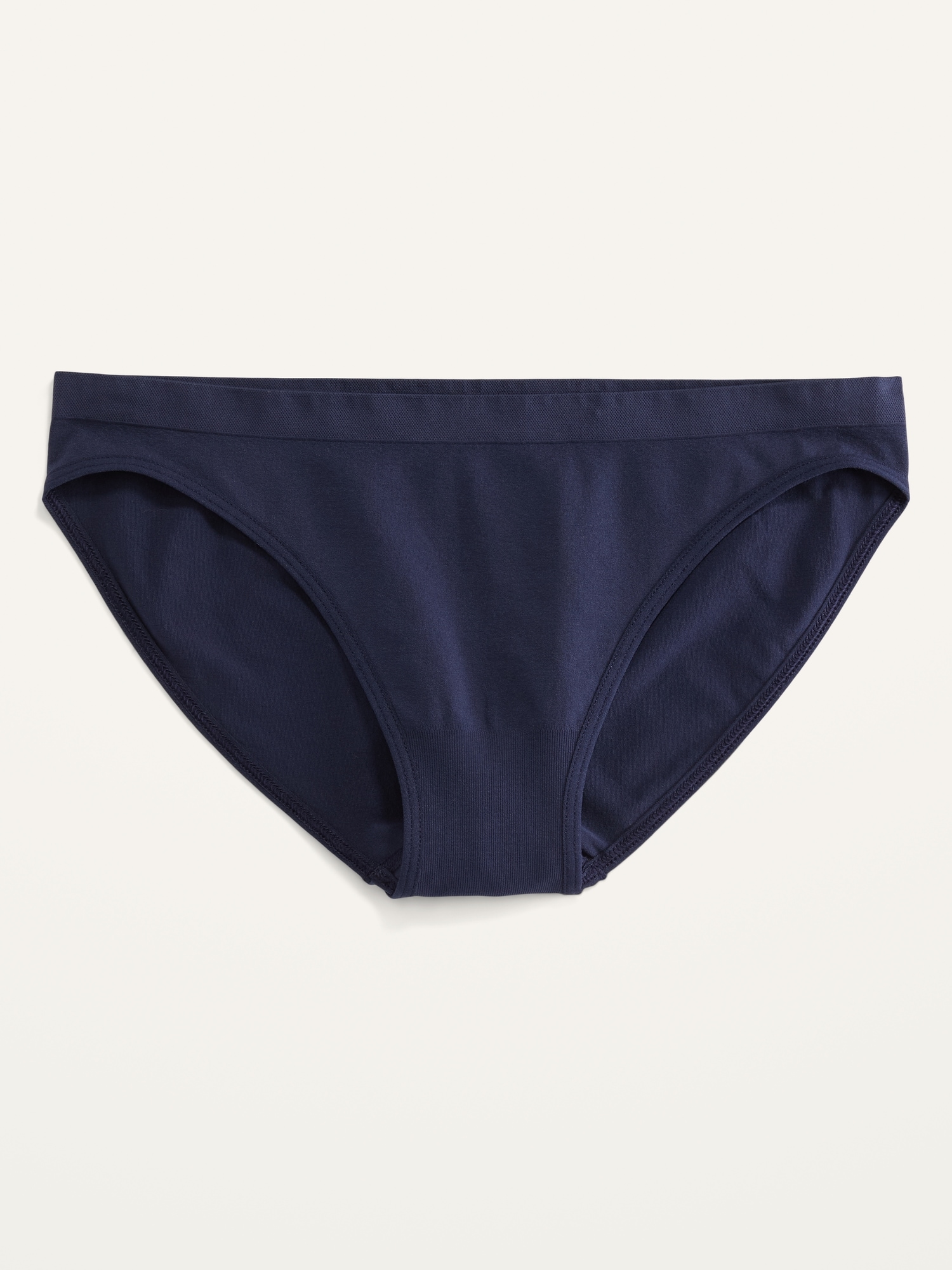 Old Navy Low-Rise Seamless Bikini Underwear for Women blue. 1