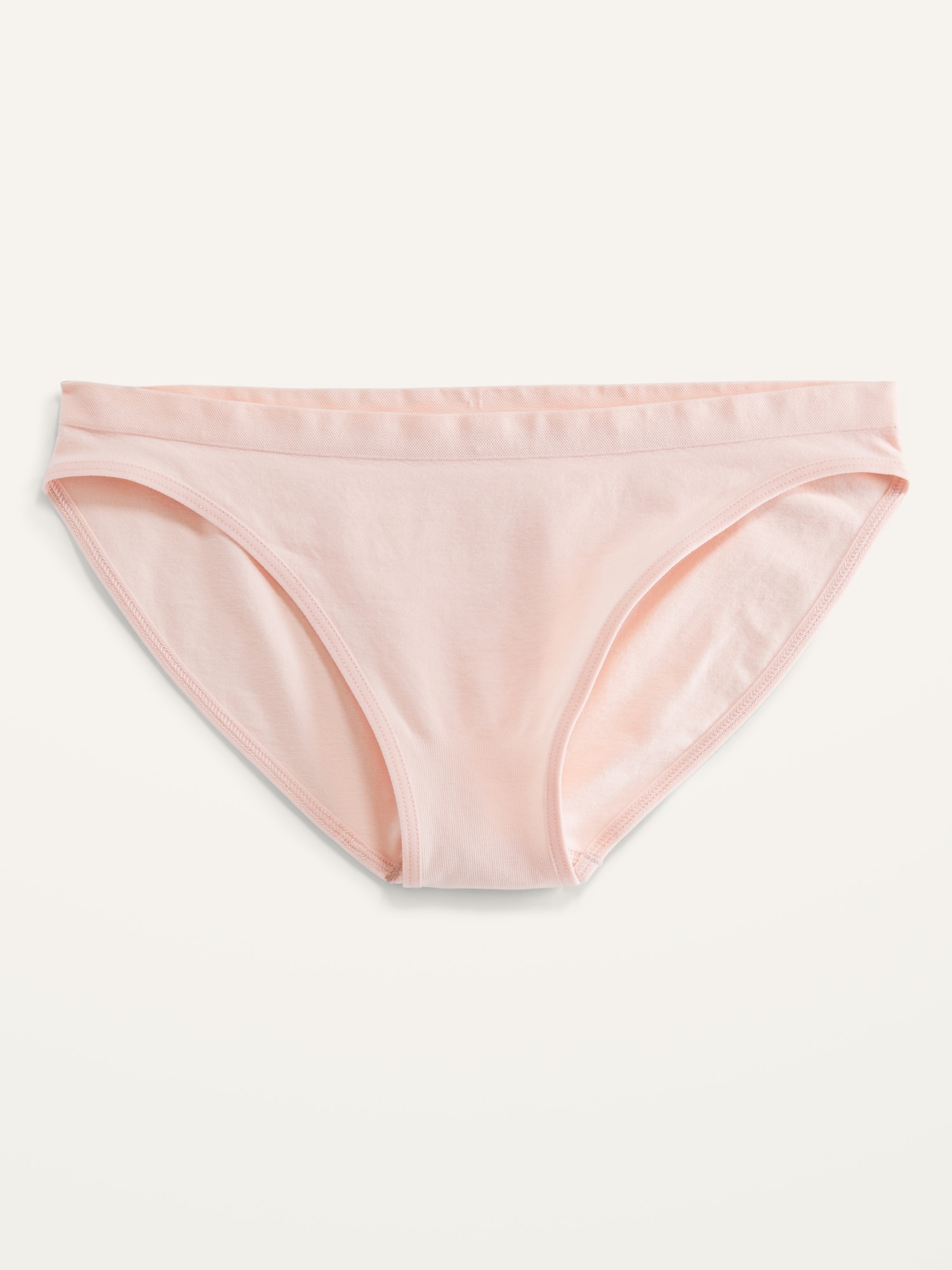 Old Navy Low-Rise Seamless Bikini Underwear for Women pink. 1