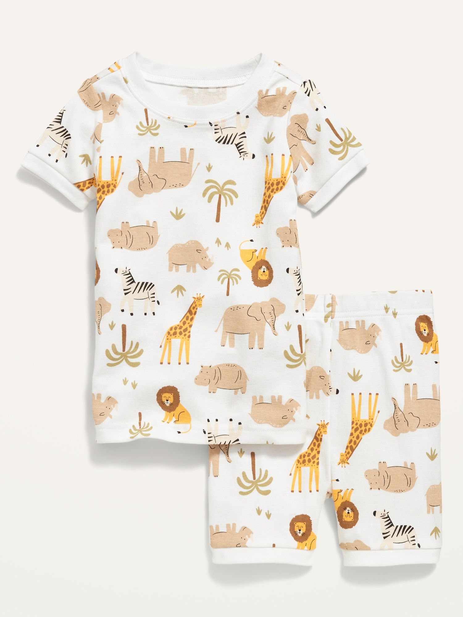 Unisex Graphic Pajama Shorts Set for Toddler & Baby Old Navy