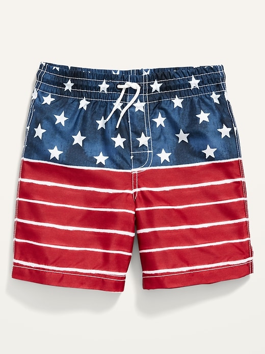 Old Navy Printed Swim Trunks for Boys. 1