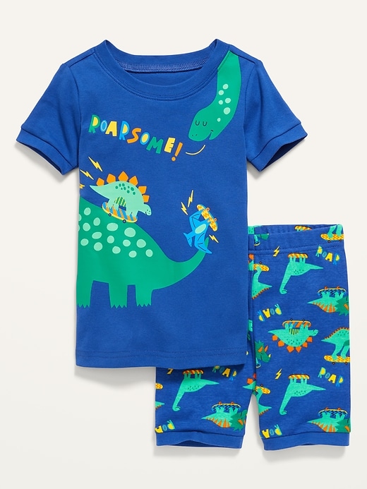 Unisex Graphic Pajama Shorts Set for Toddler & Baby | Old Navy