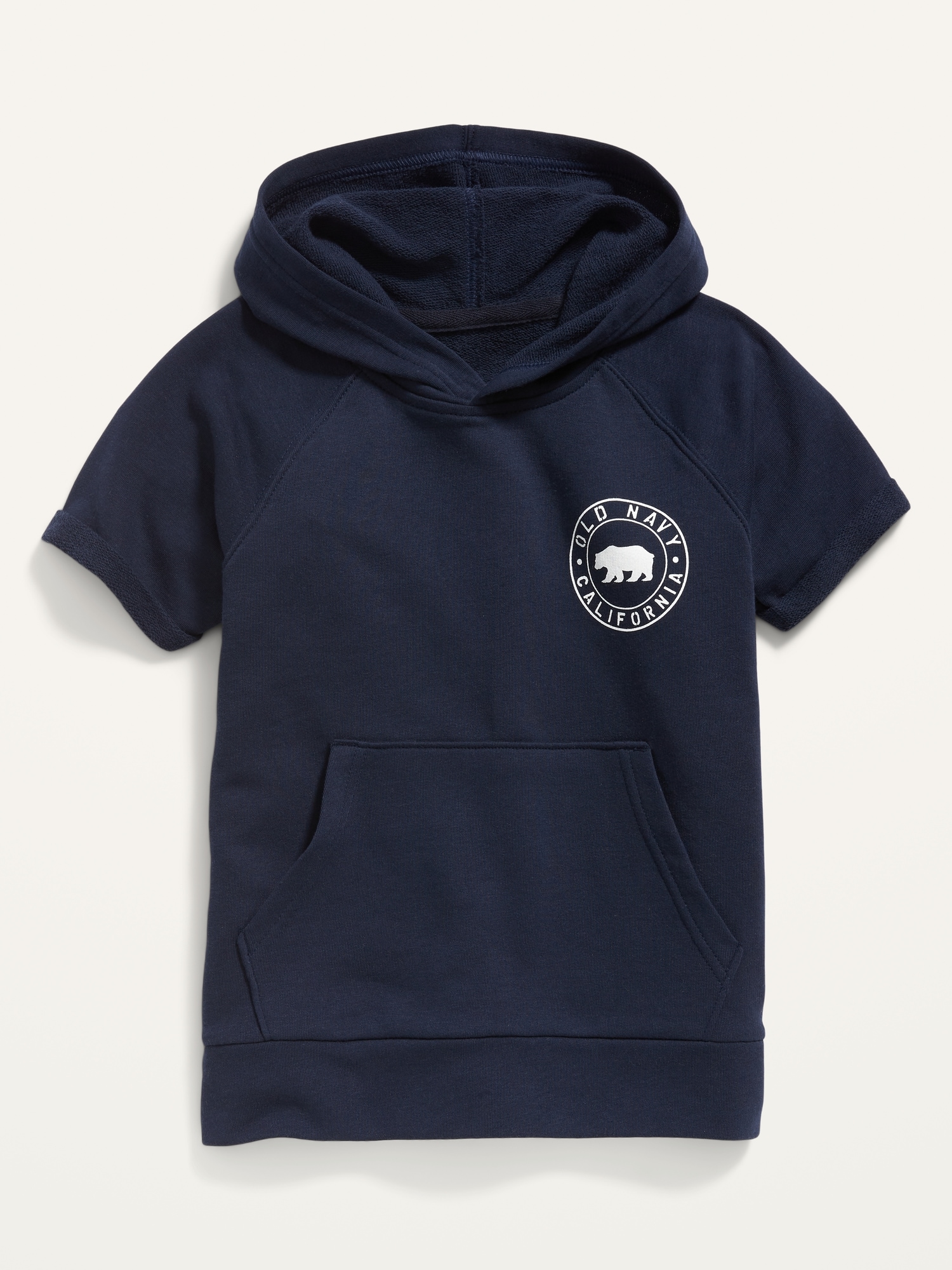 Logo-Graphic Short-Sleeve Pullover Hoodie for Boys | Old Navy