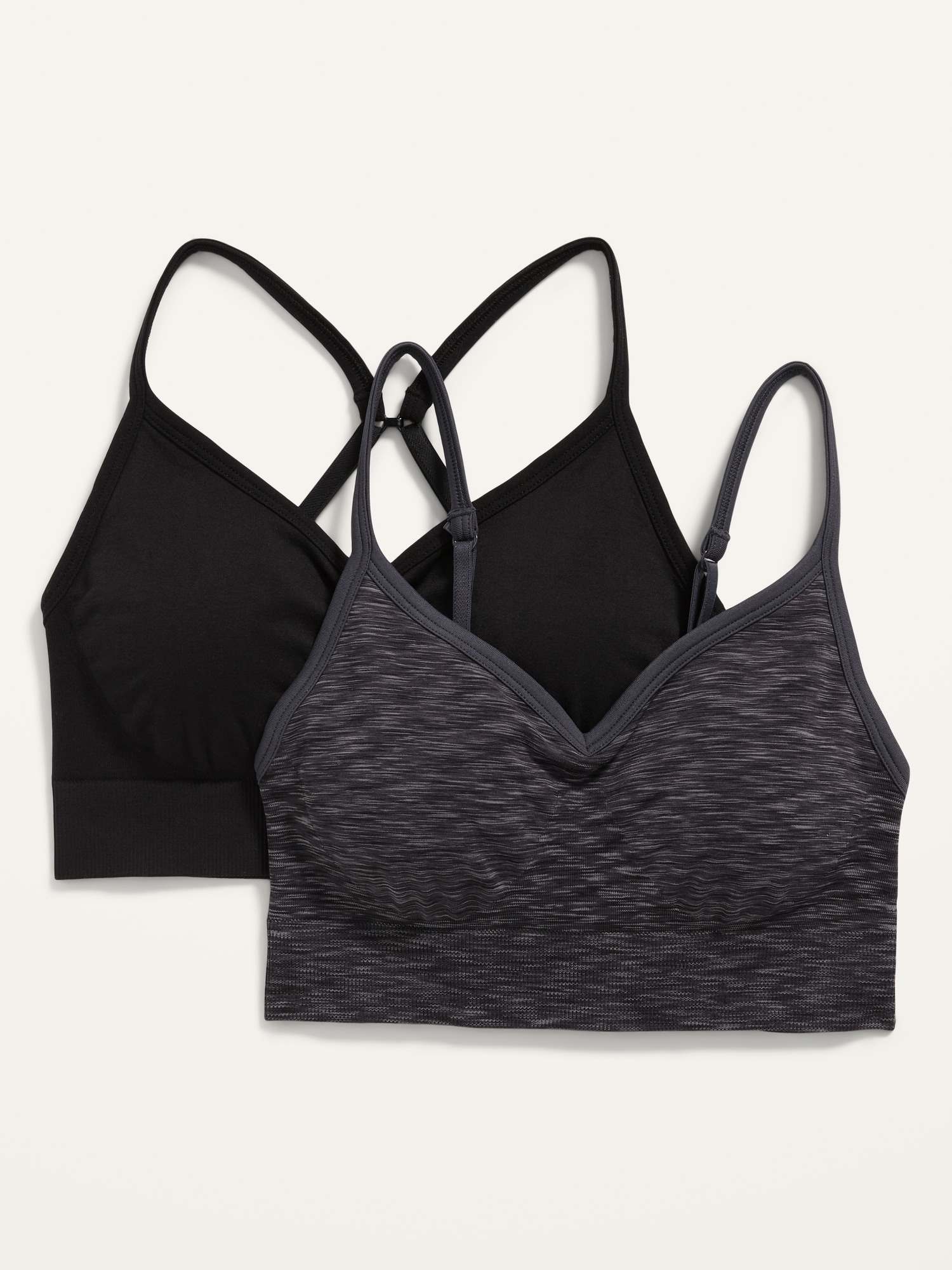 Light Support Seamless Convertible Sports Bra 2-Pack for Women XS-XXL | Old  Navy