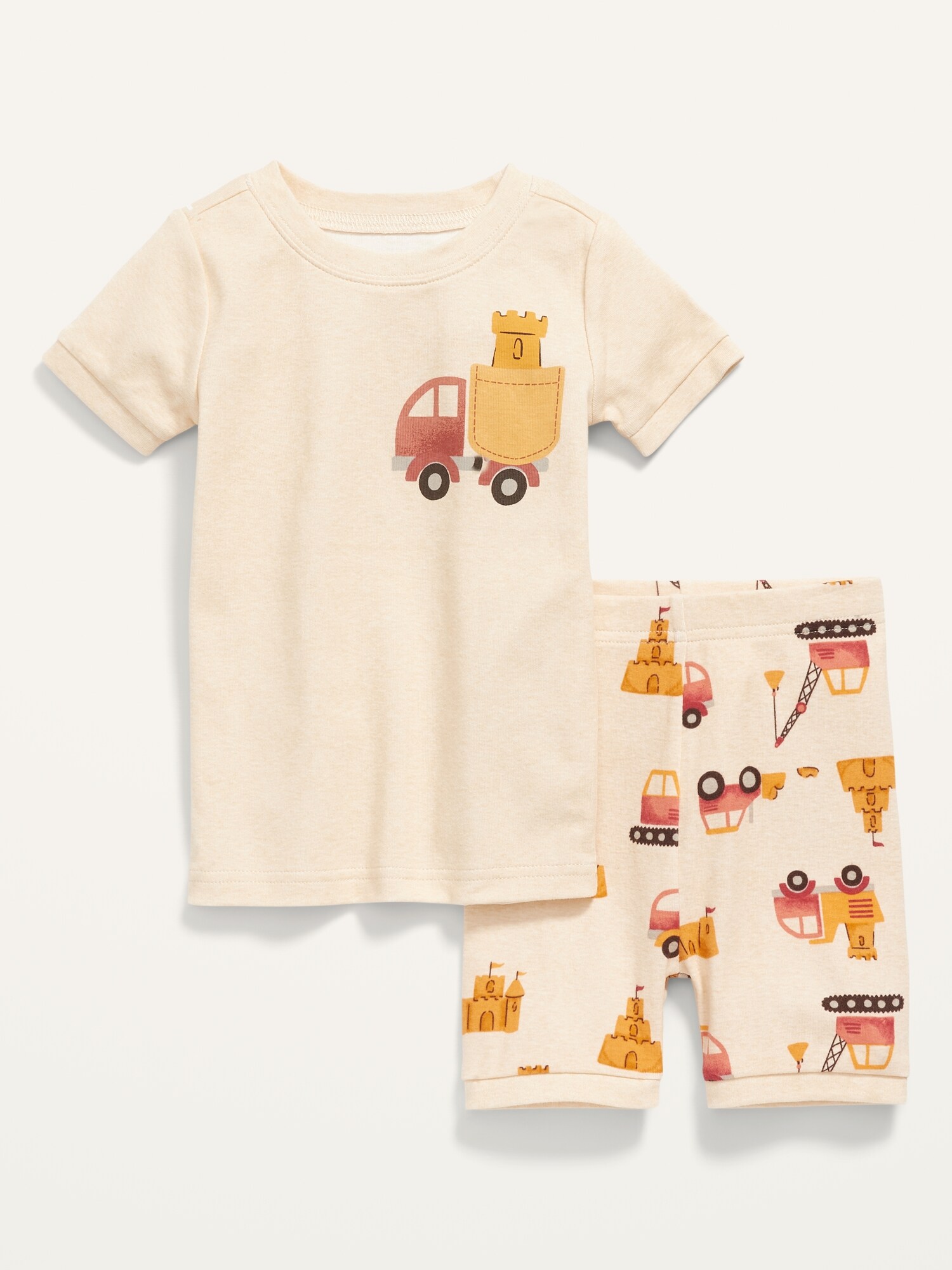 Unisex Graphic Pajama Shorts Set for Toddler & Baby Old Navy