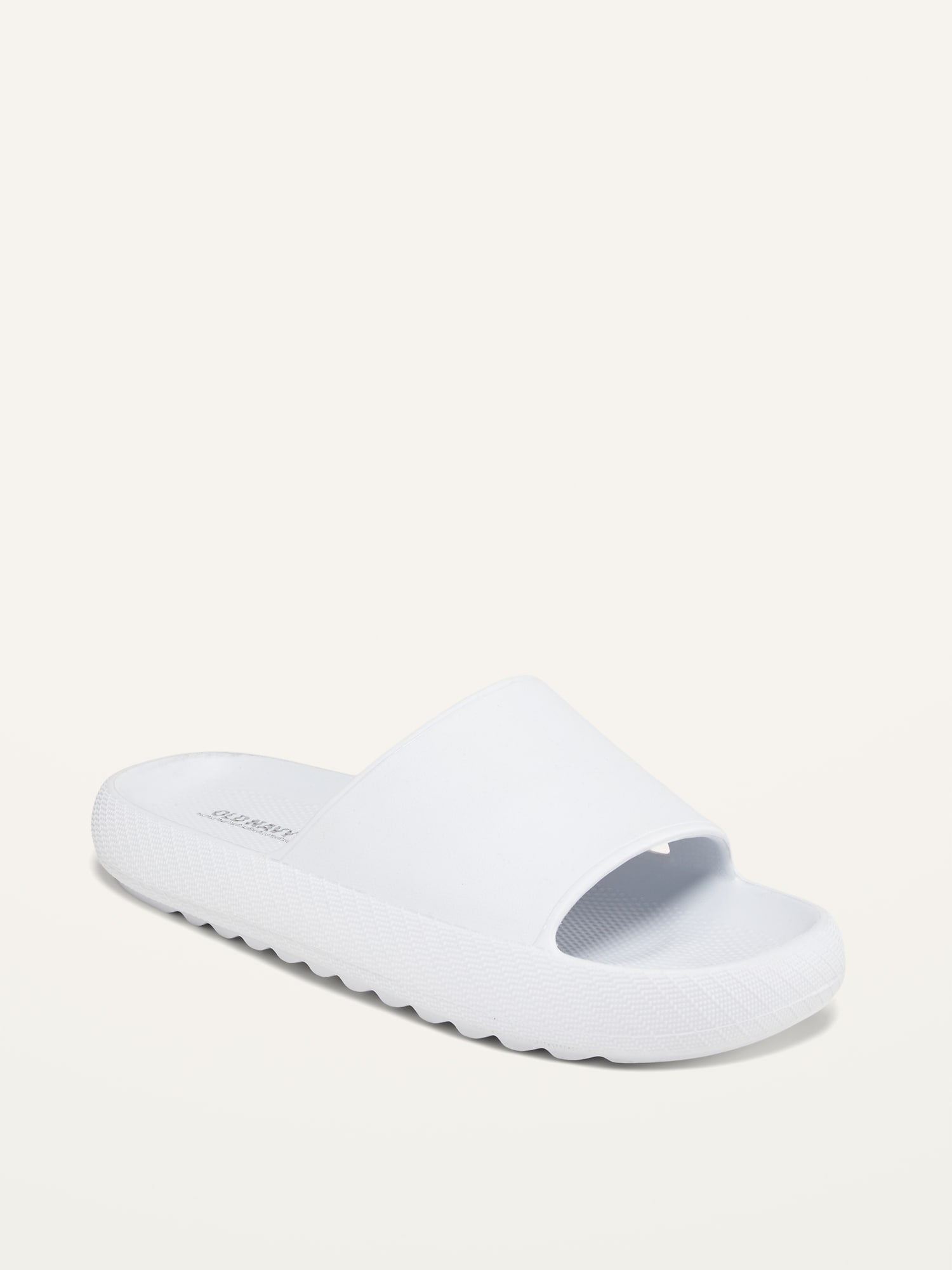 Old Navy EVA Slide Sandals for Women (Partially Plant-Based) white. 1