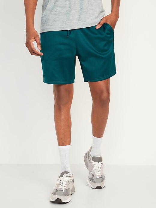 View large product image 1 of 3. Go-Dry Performance Sweat Shorts -- 7-inch inseam