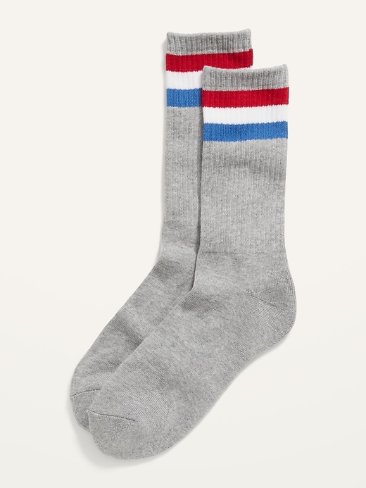 View large product image 1 of 1. Striped Tube Socks