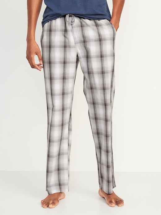 Poplin Pajama Pants for Men