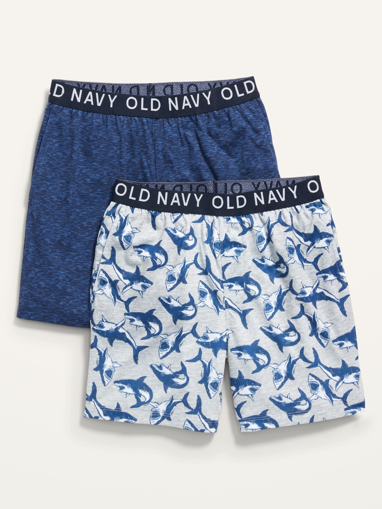 Old Navy Jersey-Knit Pajama Shorts 2-Pack for Boys multi. 1