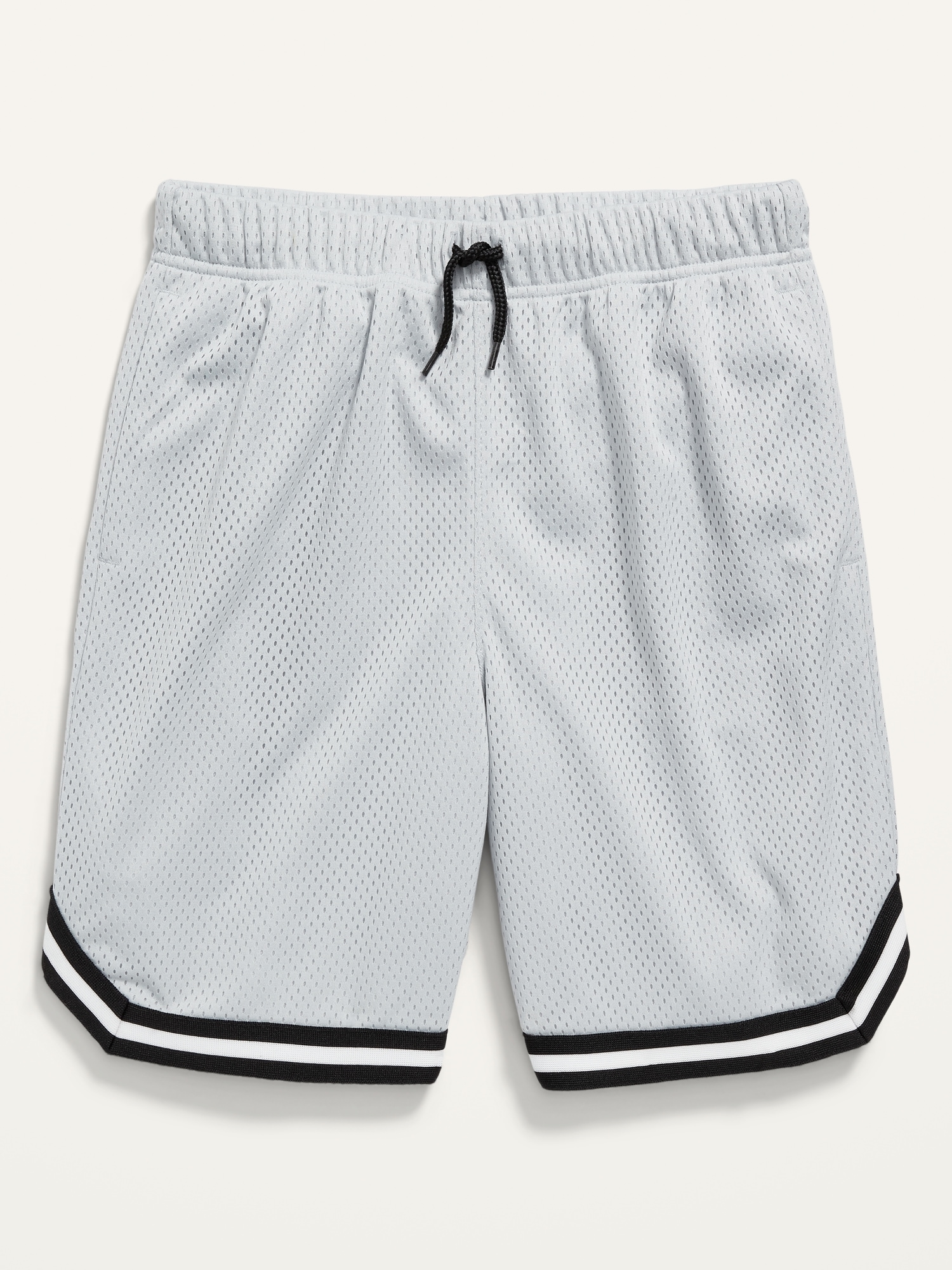 Old Navy Mesh Basketball Shorts for Boys (At Knee) gray. 1