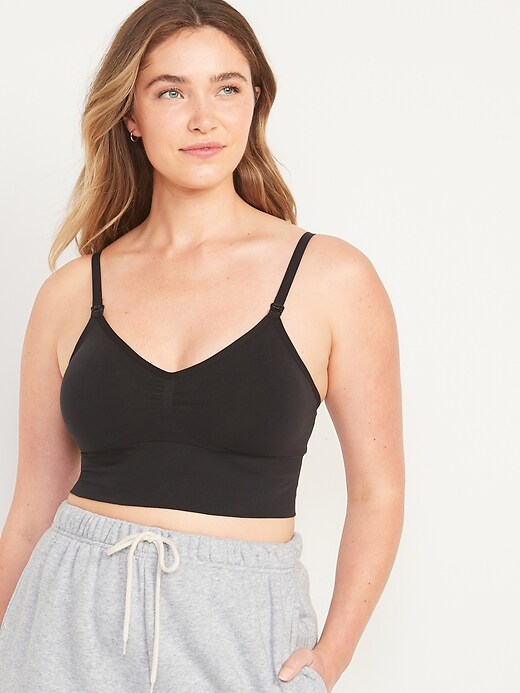 Old Navy Maternity High Support Hands-Free Pumping Bra. 1