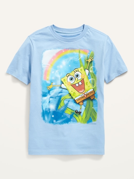 SpongeBob SquarePants™ Matching Gender-Neutral Graphic T-Shirt for Kids