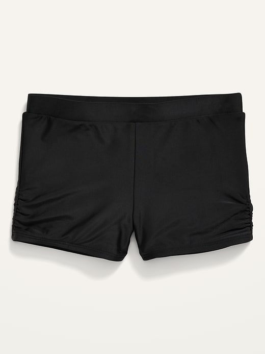 View large product image 1 of 1. Side-Ruched Swim Short for Girls