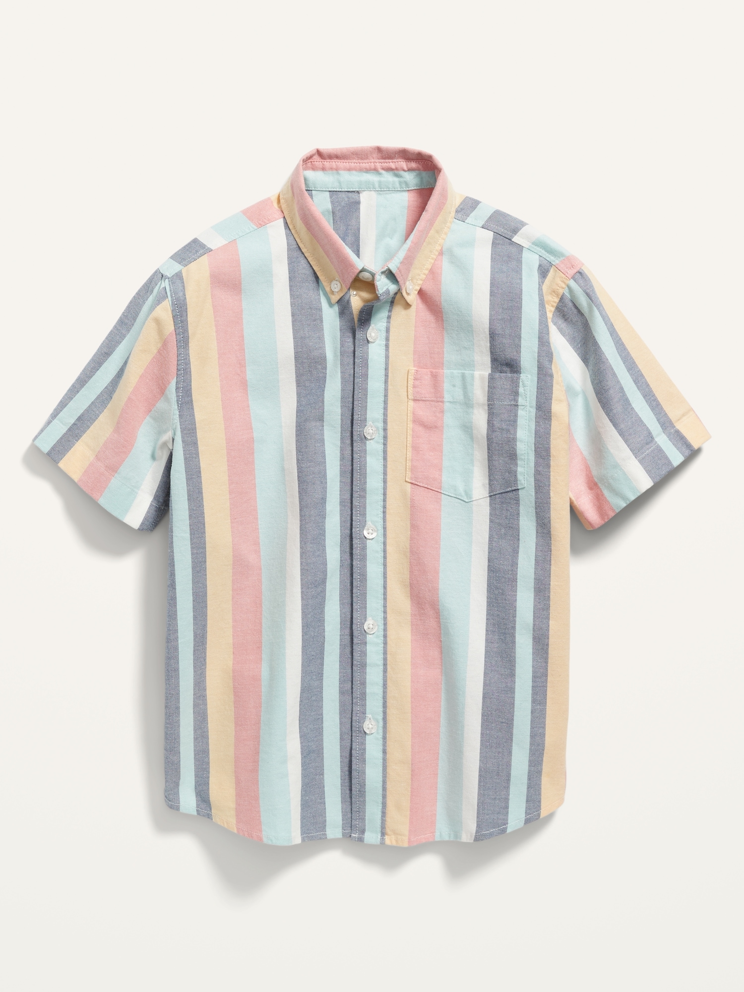 Short-Sleeve Oxford Pocket Shirt for Boys | Old Navy