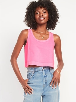 Vintage Black Crop Top Basic Cropped Tank Top For Women Loose Fit Summer  Clothing With Punk Cute Design, Sleeveless Fit, And Plus Size Options From  Jiattanchun, $12.48