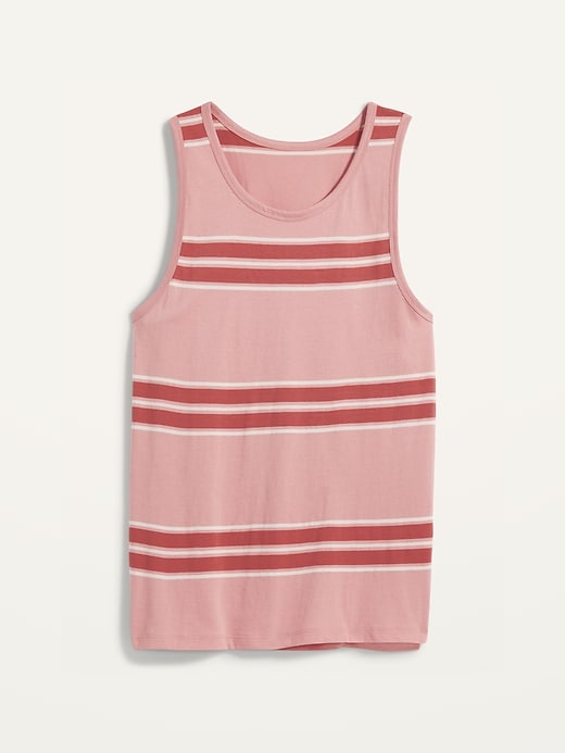 View large product image 1 of 1. Striped Soft-Washed Tank Top