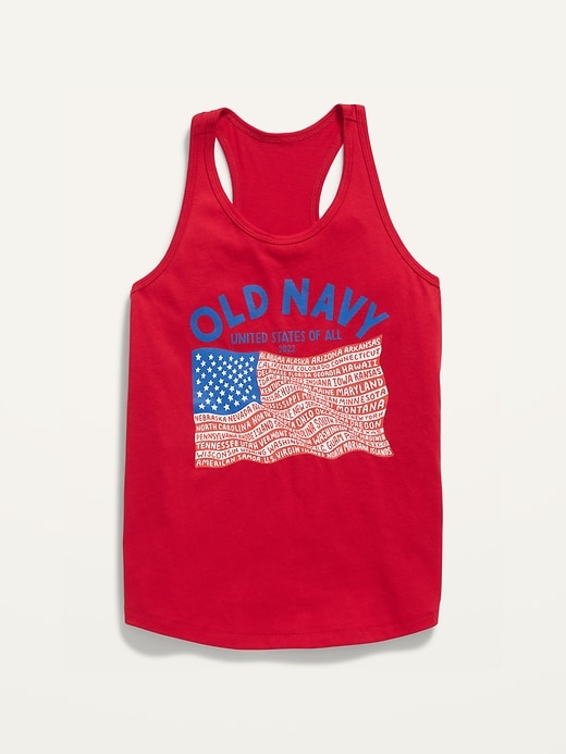 Old Navy - Matching 2022 "United States Of All" Flag Graphic Tank Top ...