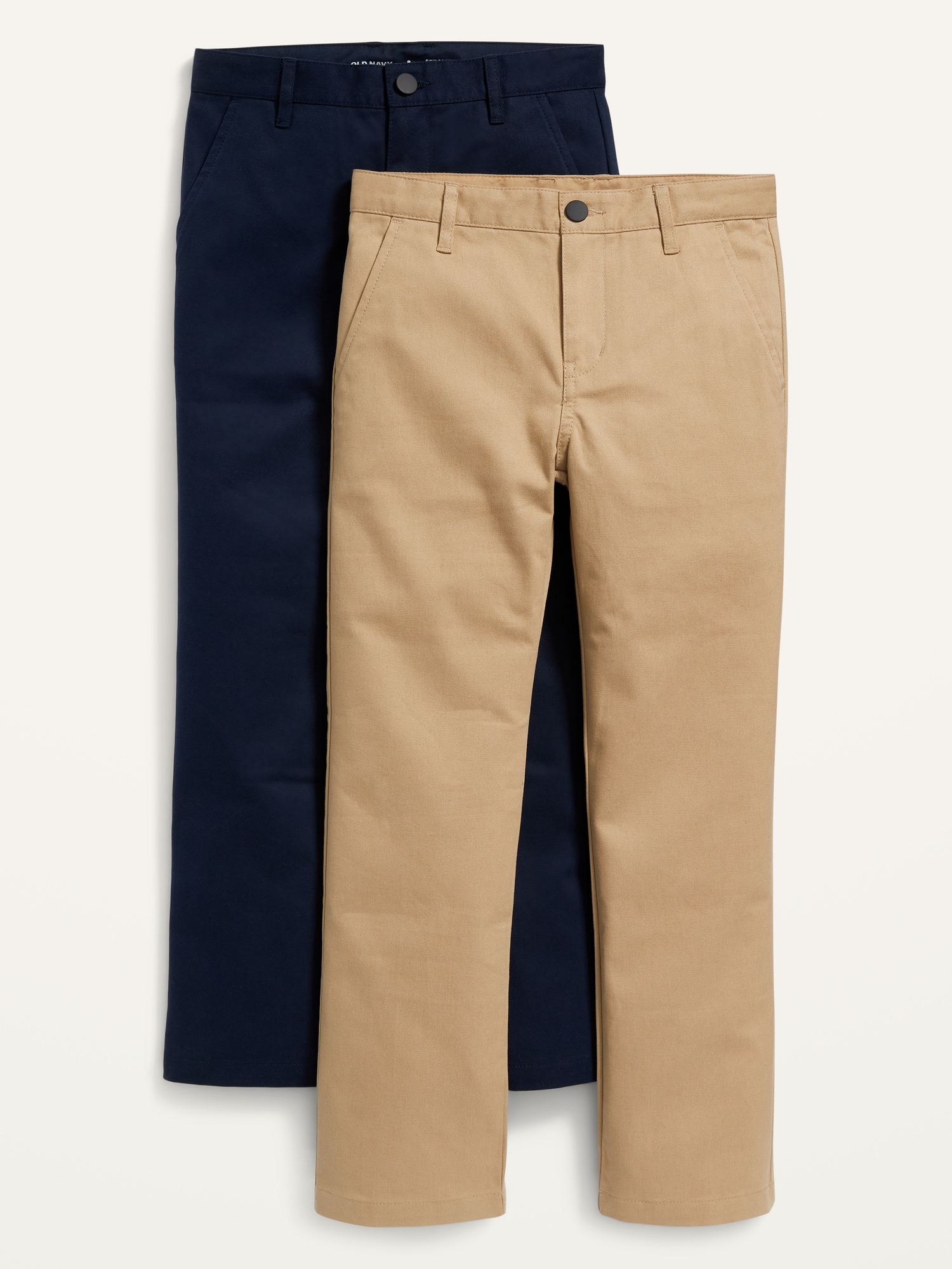 Old Navy Uniform Straight Pants 2-Pack For Boys multi. 1