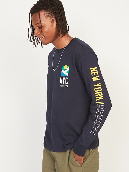 トップス yasai NAVY Long sleeve Tee XL Port & Company - Long Sleeve Core Cotton Tee L Navy | Amazon.com