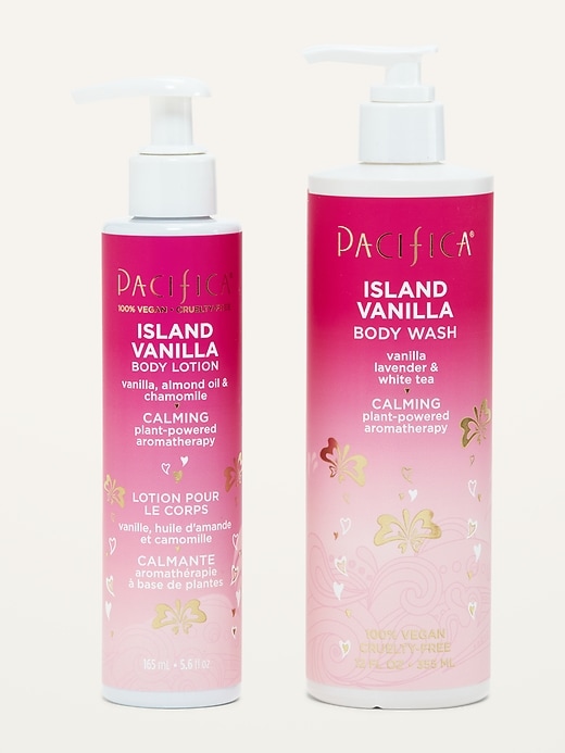 Pacifica® Island Vanilla Bundle (Body Wash + Body Lotion)
