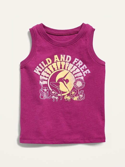 Old Navy Unisex Graphic Tank Top for Toddler