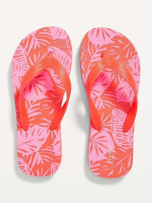 Patterned Flip-Flop Sandals for Girls (Partially Plant-Based) | Old Navy