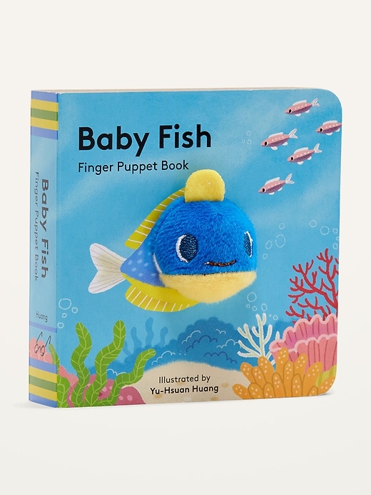 "Baby Fish: Finger Puppet Book" Board Book for Toddler