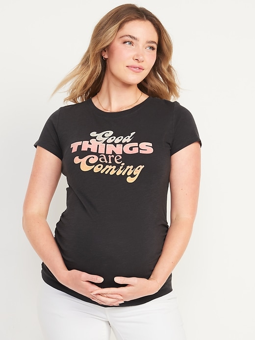 Maternity Brooklyn Graphic T-Shirt