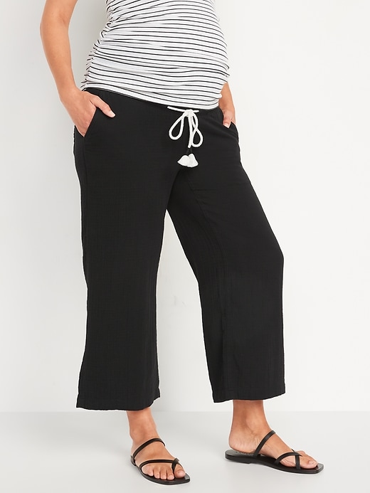 Old Navy Maternity Rollover-Waist Supima® Cotton-Blend Hipster