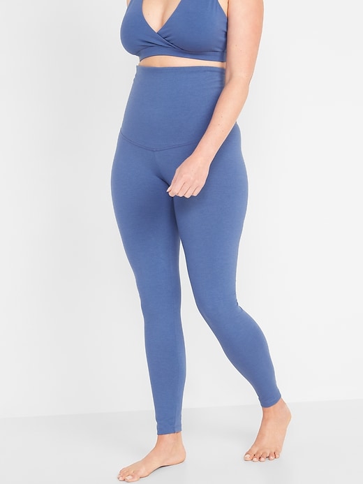 Image number 1 showing, Maternity PowerChill Post-Partum Leggings for Women