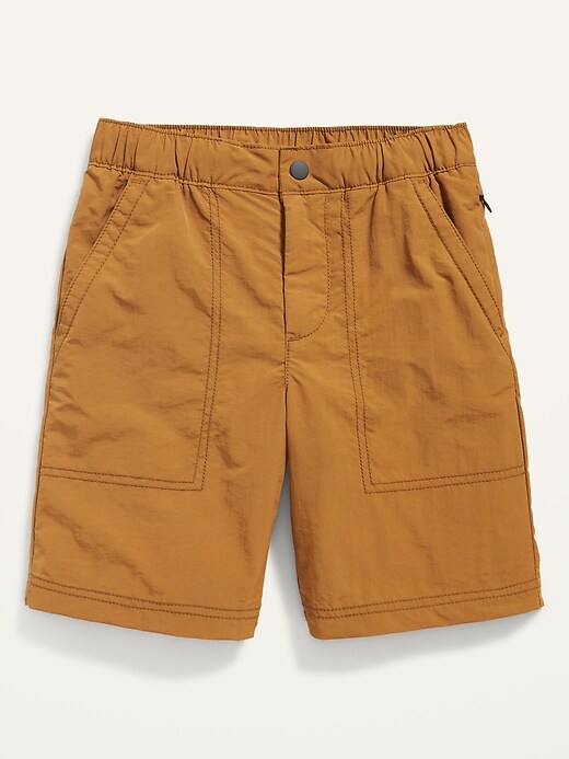 View large product image 1 of 1. Water-Resistant Nylon Hybrid Shorts for Boys (At Knee)