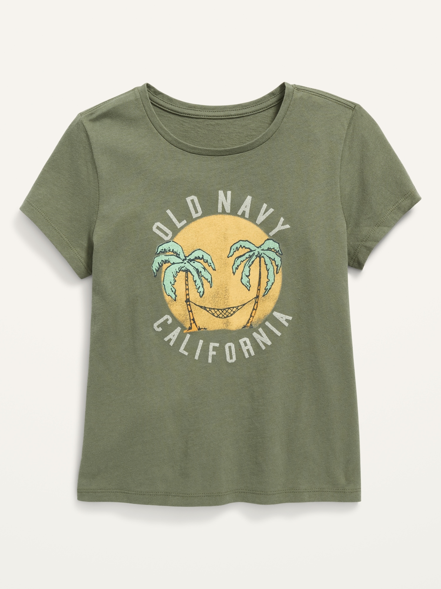 Short-Sleeve Logo-Graphic T-Shirt for Girls | Old Navy